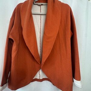 Dolan Haddie Shawl Collar Cardigan Cedar Anthropologie Fleece